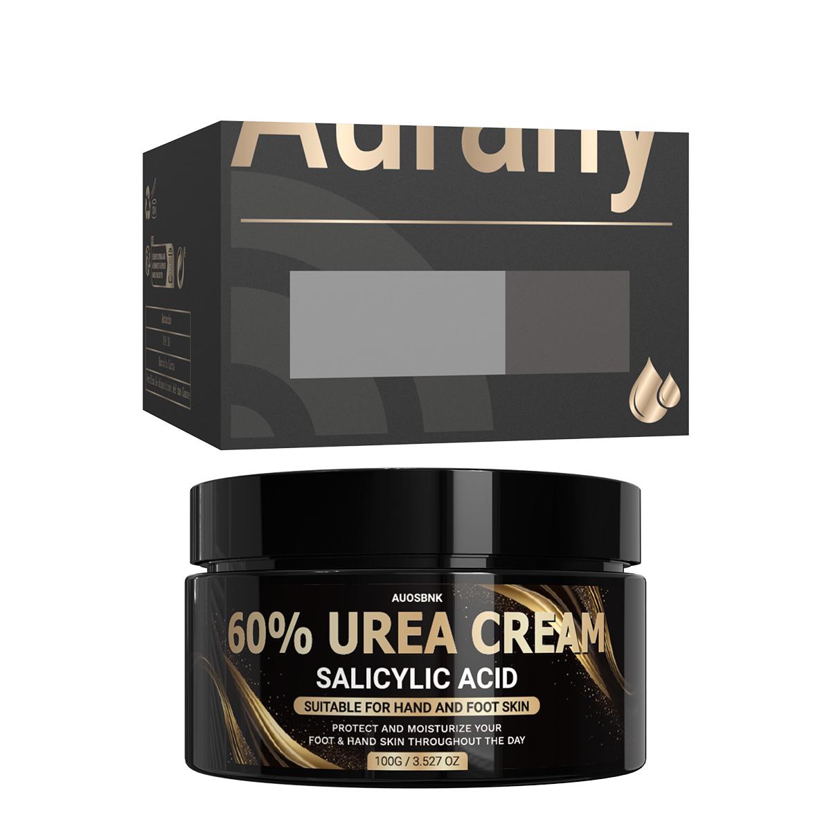 

Крем з 60% сечовини, Крем для ніг і рук з сечовиною, Швидко вбирається, Нежирний, Безпечний для чутливої шкіри, Зволожувач для надзвичайно сухої шкіри, Різдвяний подарунок-100Г