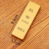 Brass Gold Bar Prop - Home Decor, Shop Display, Housewarming Gift, Solid Handicraft