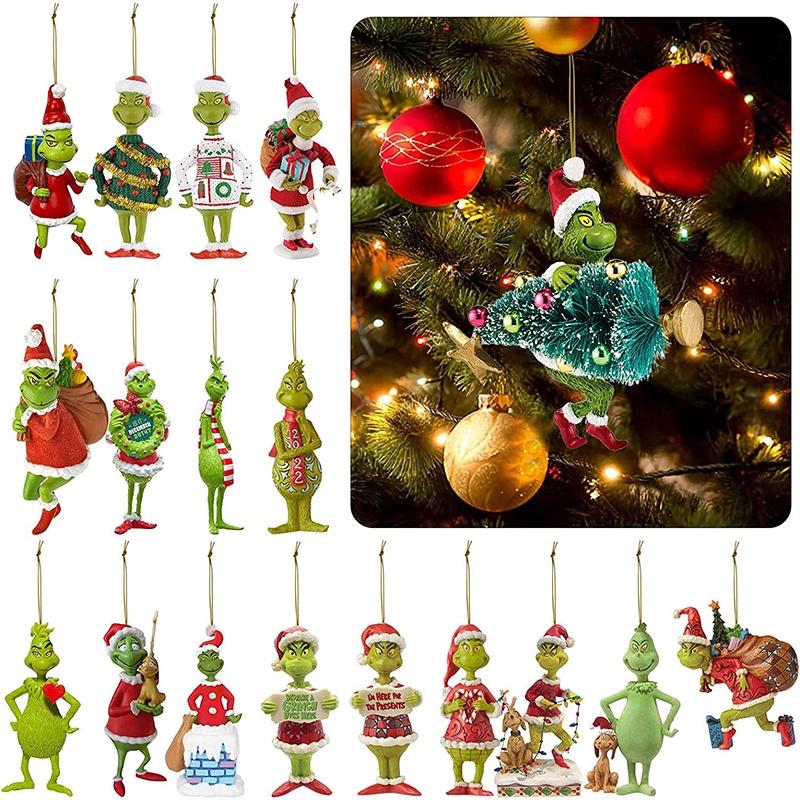 Gorgeous The Grinch Christmas Tree Pendant Ornament For Party Home Decor