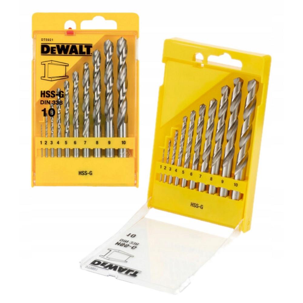 Dewalt HSS Steel Drill Bit Set (Pack of 10)