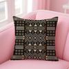 Woven Patterns Cushion Cover Comfortable Reversible Pillow Cover Ideal for Car Sofa Bedroom  Beyond