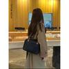 Haute couture version sheepskin hand-woven shoulder bag 2026 new medieval tofu bag commuter leisure handheld women's bag