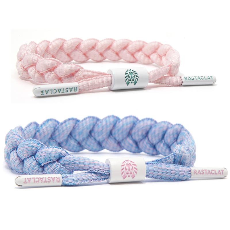 Rastaclat Little Lion Macaron Dopamine Little Lion Adjustable Braided Love Retro National Trend New Chinese Style #Good Luck Polyester Fiber RCDW2208 серебряный