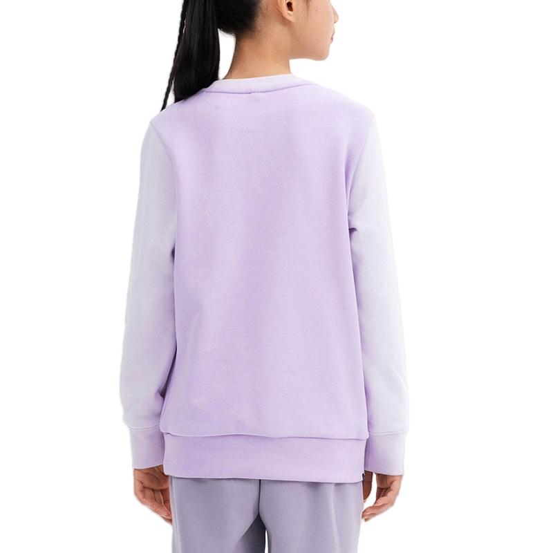 DECATHLON Sweatshirt DOMYOS 500 Warm Fleece Lilac Purple Teen
