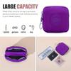 1Pc Women's Mini Nylon Zipper Wallet, Portable Coin Change Purse, All-in-One Organizer for Credit Card, ID, Key, Earphone