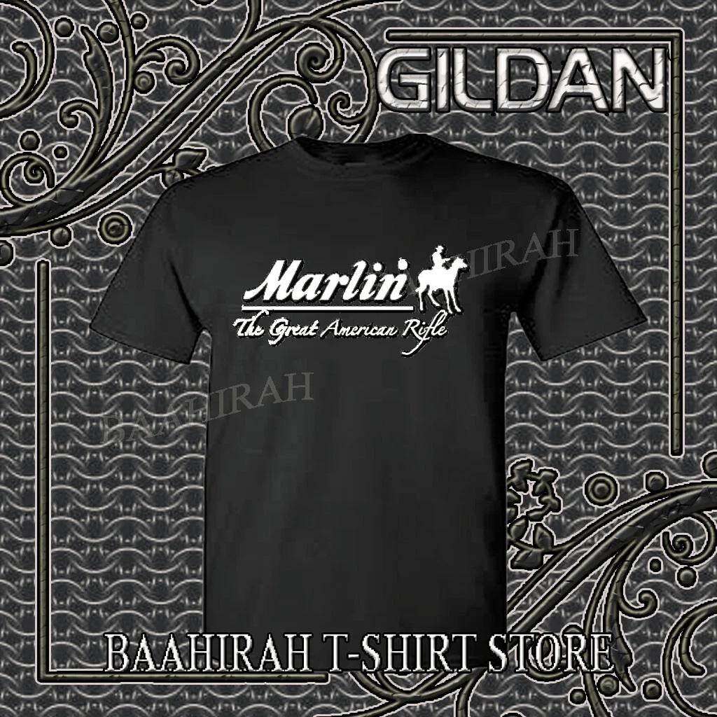 

New Shirt Marlin Guns Firearms Logo Funny T shirt Size S to 5XL M