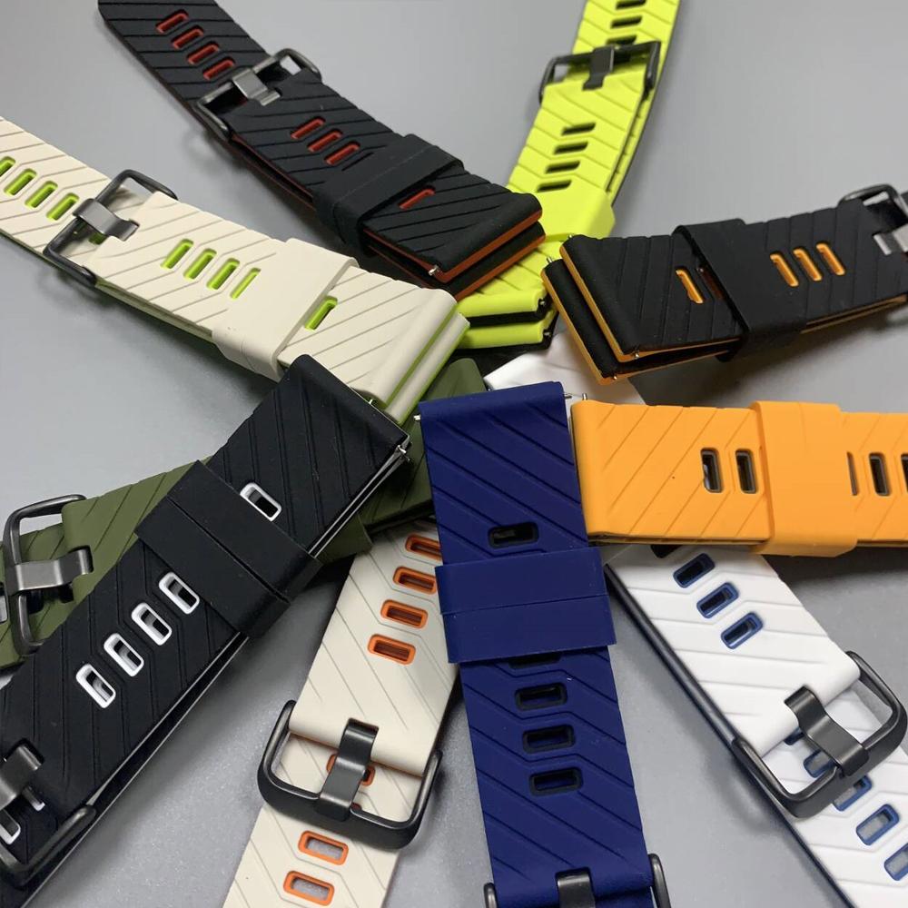 For Garmin Venu 4 45mm Watch Band 22mm Silicone Strap Belt For Garmin Forerunner 570 47mm 265 255 Venu 3 2 Active Sport Bracelet