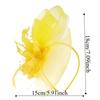 Luxury Fascinator Headdress British Retro Bridal Mesh Ribbons Cap  Girls