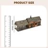 1/72 Building Model Kits Architecture Scene Wood Hobby Toys 3D Puzzles DIY Crafts House