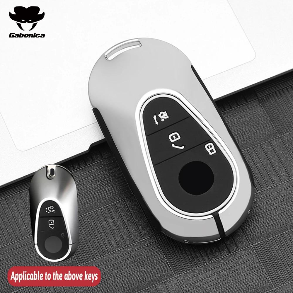 Zinc Alloy Car Key Case Cover Shell For Mercedes Benz W223 W206 S350L S400L S450L S500L  C /S Class Protector Accessories