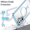 SAMA56 Bright Shadow Magnetic Phone Case for SAMS26ULTRA - Transparent, Anti-Fall Protection