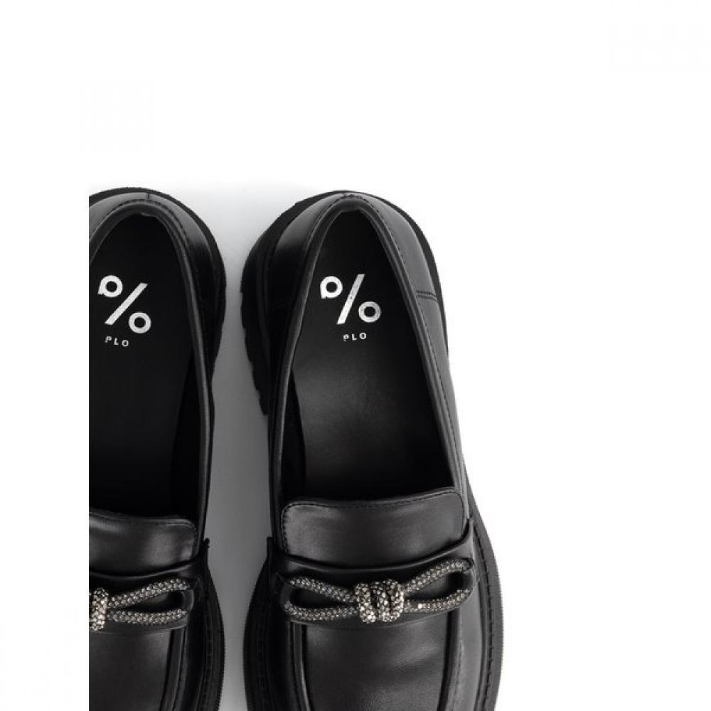 Soda Womens Semi Dress Loafer Ribbon Point Ars5019910  5cm 