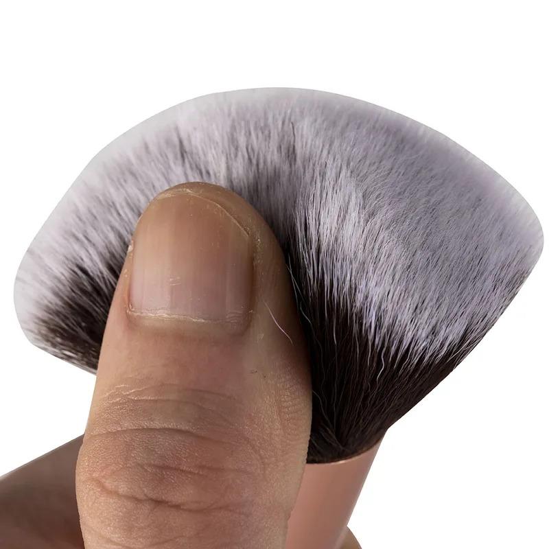 1PCS Makeup Brushes Flat Top Kabuki Foundation Makeup Brush for Liquid Cream Powder Contour Blending Cosmetic Beauty Tool