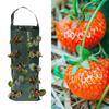 Erdbeer-Pflanztasche Hängende Pflanztaschen Garten-Anzuchttasche Gartenbedarf Gemüse Obst Pflanztopf