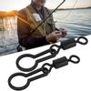 60pcs 2.8cm/1.1in Carp Fishing Swivels for Connecting PVA Mesh Bag Fishing Accessories Terminal Tackle