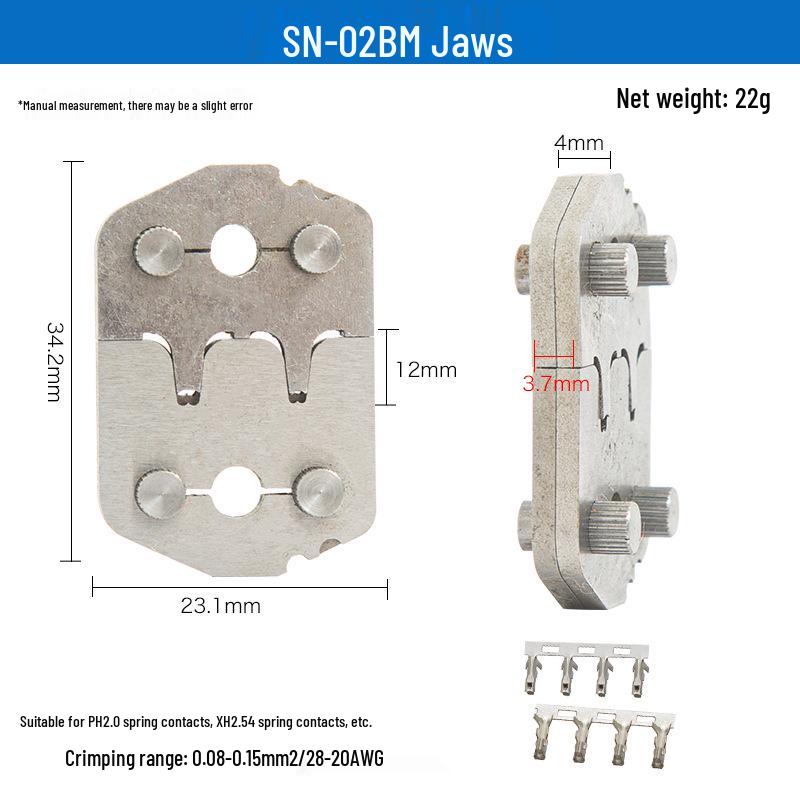 SN Pliers Jaw Wire Crimping Series - Multifunctional Terminal Accessories for Electricians