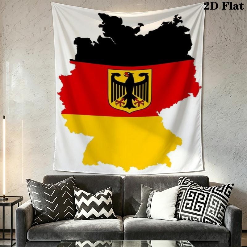 Bundesadler Wandteppich Ästhetischer Wandbehang Bedruckter Stoffdecke Dekorative Wandteppiche für Schlafzimmer Wohnzimmer Heimdekoration