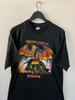Vintage 1995 Bon Jovi Tour Duitsland Draak Zwart Unisex T-shirt Klassiek WA1233