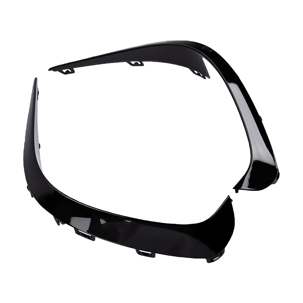 Front Bumper Splitter Spoiler Lip Fog Light Trim Cover Replacement for GLC Class X254 AMG Line 2022 2026 2548857703