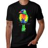 Rainbow Lorikeet Tshirt Festival Short Sleeve Tshirt