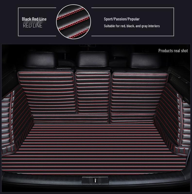 One-Piece Car Trunk Mat for Beijing BJ40/BJ30/BJ60 - Custom Fit, Full Coverage