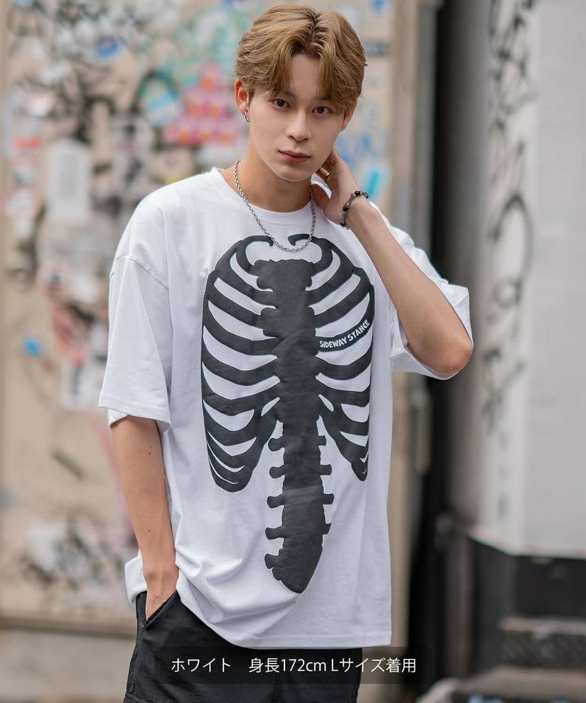 [IMPROVES] [SIDEWAYSTANCE] Foam Bone Short Sleeve T-Shirt