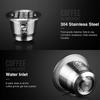 Reusable Espresso Capsules Refillable Coffee Pods Stainless Steel Refillable Cup Filter Coffee Accessories For Nespresso