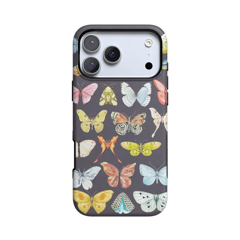 

Luxury Clmj Cute Halloween Butterfly Phone Case for iPhone 17 17e 16e 16 15 14 13 12 11 XR XSMAX Air Pro Max Plus Double-layer iPhone 12 Pro