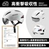 ROCKBROS Adult Bicycle Helmet with Magnetic Goggles for Road Impact CPSC Adjustable Size Equipped with LED Suitable for City and Cross Bikes with
