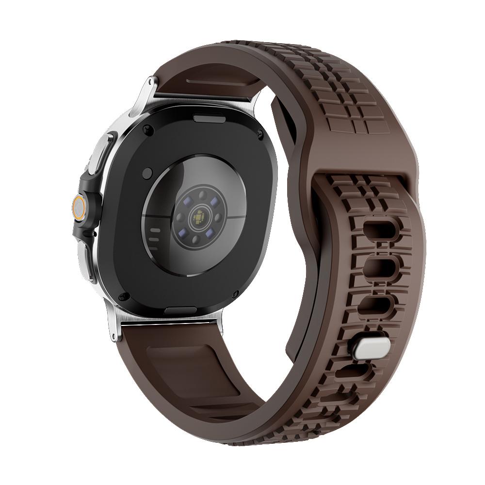 Sports Silicone Bracelet for Samsung Galaxy Watch Ultra 2025 47mm Soft Wrist Straps for Galaxy Watch 8 Classic 46mm 8 40mm 44mm