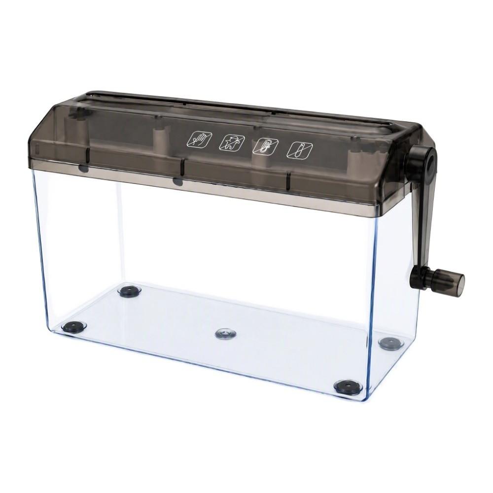 Manual Feed Manual Paper Shredder Hand Operated Portable Paper Shredder  For Home