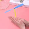 Colorful Hand-Made Bamboo Double-Wing Dragonfly Toy – Nostalgic Outdoor Gift for Kids
