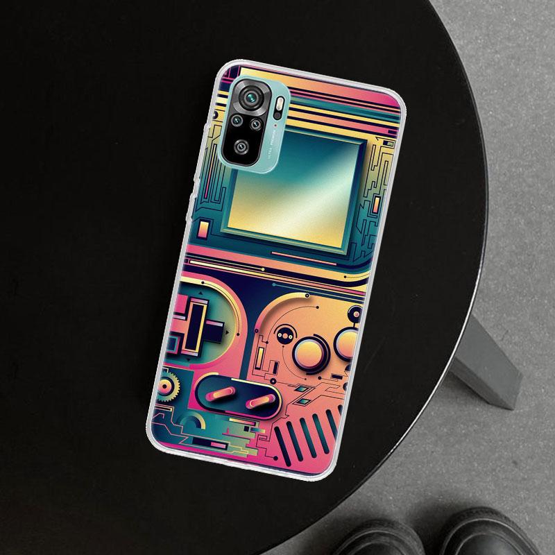 Game Controllers Switch Phone Case Cover for Xiaomi Redmi Note 15 14 13 12 11 Pro Plus 14S 12S 11S 11T 11E 10S 10 Customized Fun