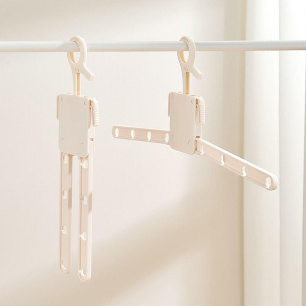 Windproof Clothes Hanger 8-Hole Portable Hanger Durable Laundry Drying Rack Home & Travel
