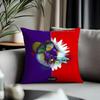 Fashion DDaveied Cushion Cover Antidustmite Pillowcase Invisible Zipper Silky Short Plush Sofa Cushion Cover