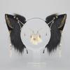 Wolf Cats Foxes Tail Wolf Ears Headbands Halloween Christmas Party Costume Toy Gift for Woman Man Cosplay