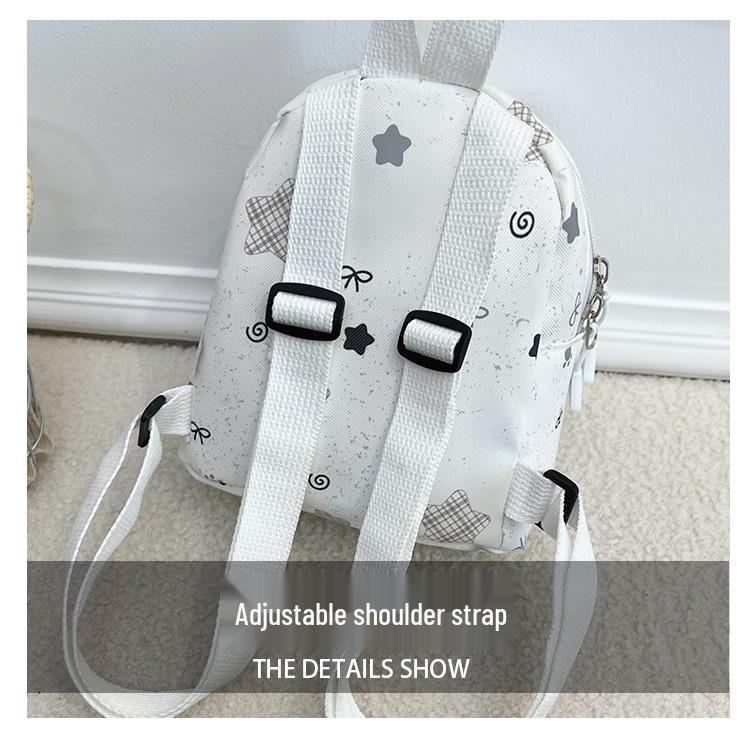 Korean-Style Sweet Cute Mini Girl's Backpack - Lightweight and Versatile