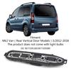 For Berlingo Mk2 9677205180 9677205080 Car Brake Lights Tail Lamp Circuit Board Wiring Lamp Taillight Bulb Holder Socket