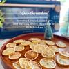 Dried Lemon Slices Cake Topper: 250g for Birthday and Dessert Decoration