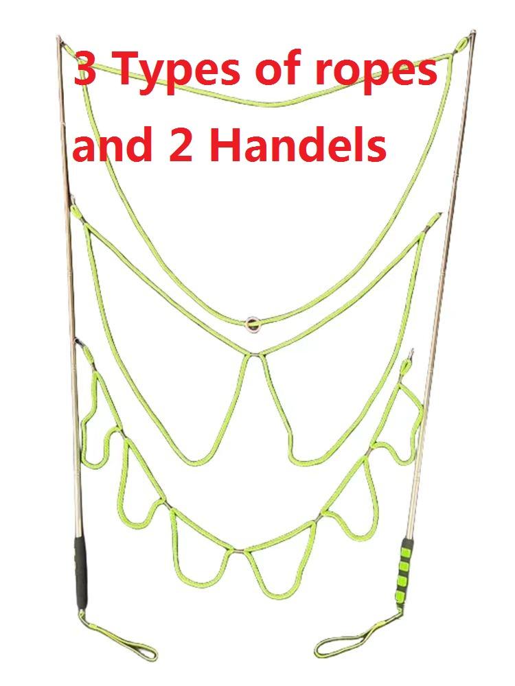 

Bubble Blowing Performance Prop Bipolar Bubble Rope Stretchable Bubble Stick Large Bubble Circle Outdoor Children s Toy