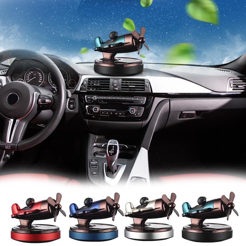 Solar Air Freshener Car Car Essential Oil Diffuser With Anti-Skid Pad Interior Decoration Accessories Diffuser For Car And Home