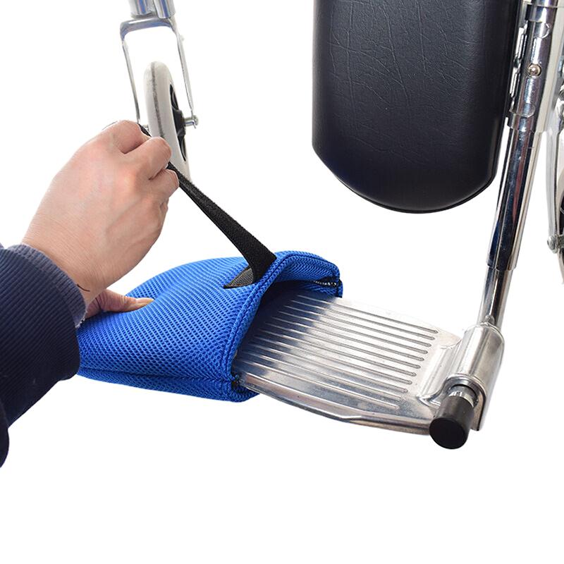 Rollstuhl Fußstützenpolster Fußplatten-Schutzpolster Beinauflagenkissen Fußschutzpolster zur Vermeidung von Fußkratzern