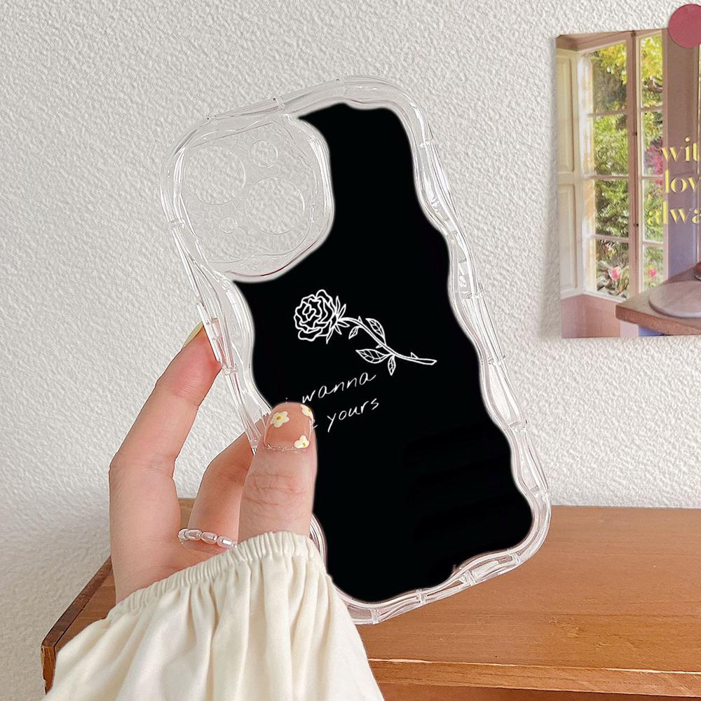 Ae79 femme Framed Black Art Protective Phone Cases for Xiaomi Poco X5 F6 Redmi Note 13 12 11 Pro 13C 12C A3 Huawei Honor 90 Wave TPU Back Cover