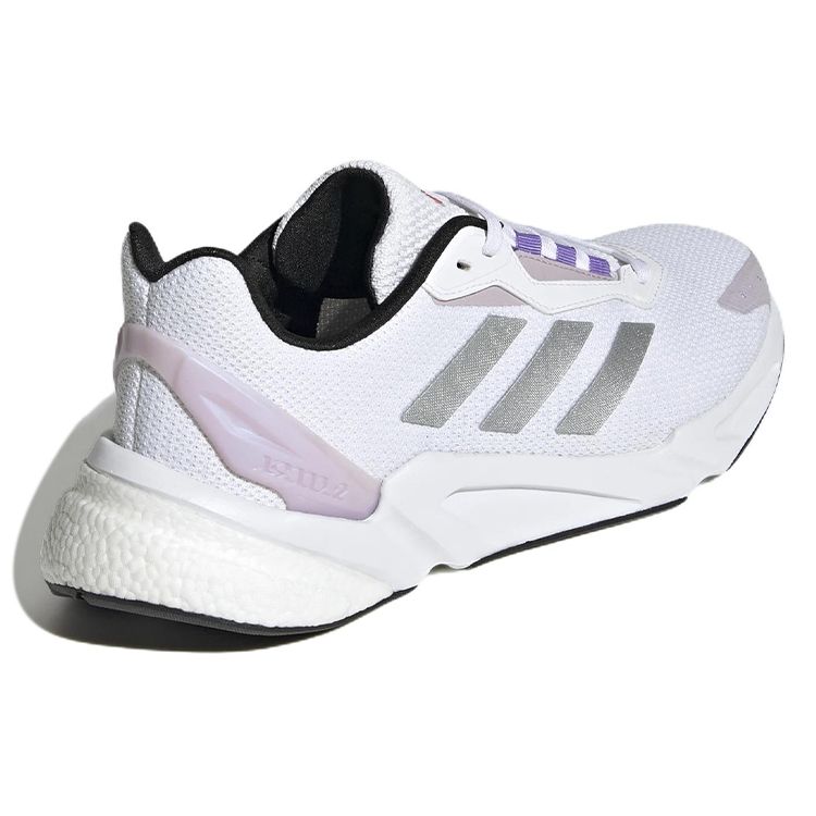 Adidas X9000 L2 Comfortable Trendy Fabric Slip-Resistant Durable Breathable Low-Top Short Distance Running Shoes Women Sneakers White Silver HR1744