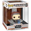 Funko Pop! Dlx - Star Wars The Mandalorian - S9 Bo Katan W/throne