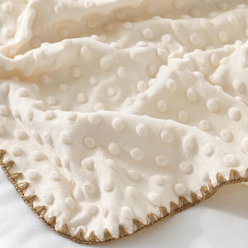Newborn Cotton Bean Blanket: Thin, Machine Washable, Ideal for Toddler Outings and Naps