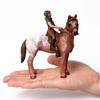 Toy Horses Equestrian Rider Horse Playset Farm Animals Action Figure Animal Figurines Plastic Models Children Toys Kids Gifts