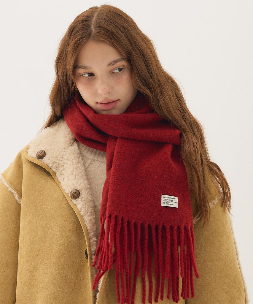 MIND BRIDGE WOMEN [On][W] Wool Blend Scarf - 5 Colors