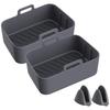 Silicone Baking Liners Air Fryers Tray Silicone Air Fryers Basket Silicone Glove Air Fryers Accessories Silicone Material
