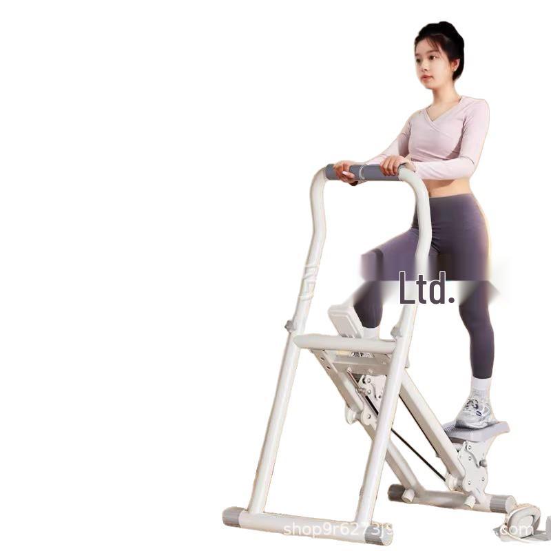 Foldable Indoor Stair Climber: Multifunctional Exercise Machine for Incline Workouts & Fat Burning